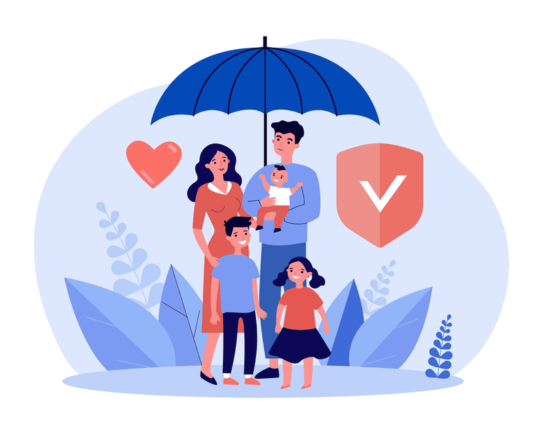 Family protected under umbrella